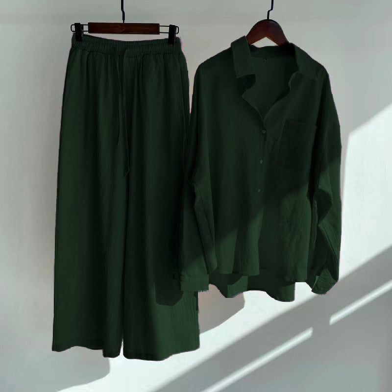 Modern and Minimalist Green Coord Set – A Must-Have Outfit