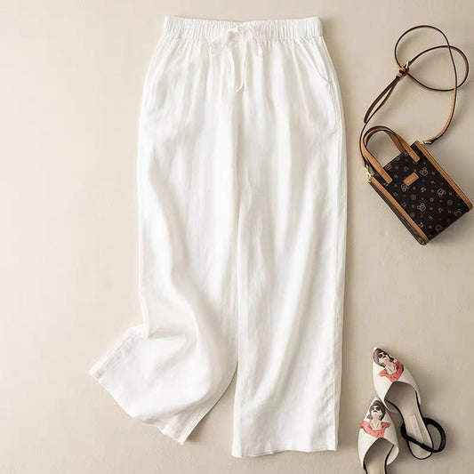 Perfectly Pairable: Elegant White Palazzo for Women