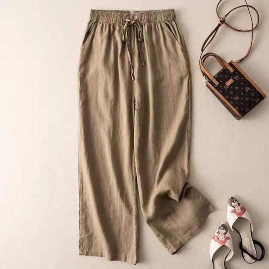 Khaki Palazzo: The Perfect Match for Any Outfit