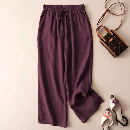 Effortlessly Stylish: Purple Palazzo for Everyday Glam